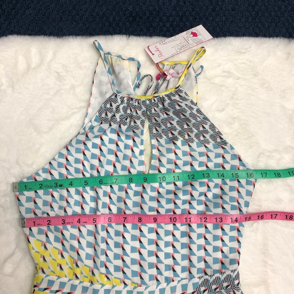 Parker Halter Ruffle Dress - Picture 10 of 13
